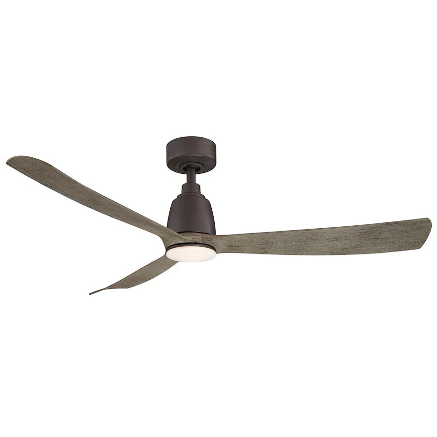 Fanimation Fans FPD8534GR Kute 3 Blade 52 Inch Ceiling Fan With Handheld Control
