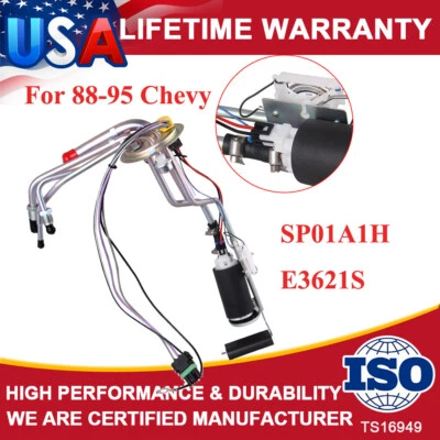 Fuel Pump Assembly For Chevy GMC C/K 1500 2500 3500 Pickup Truck E3621S FLS1015 - Image 1 of 4