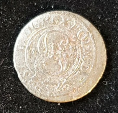 Poland Riga Solidus Szelag Schilling 1621 (Z1) Sigismund III Silver◇ S9 - Image 1 of 3