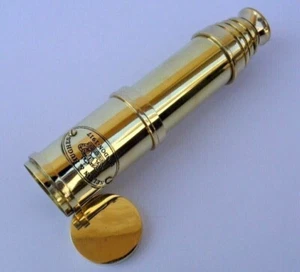 Collectible Telescope Nautical Brass Pirate Spyglass Marine Scope Lot of 10 Pcs - Picture 1 of 7