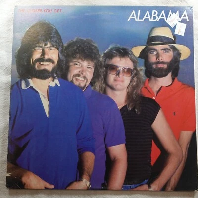 Alabama The Closer you Get Range Allen Straight from the Heart Record Album LP - Image 1 of 4
