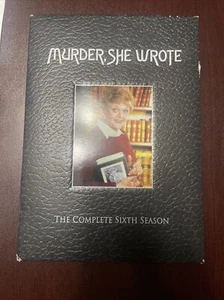 Murder She Wrote - The Complete Sixth Season (DVD, 2007 Universal, 5-Disc Set) - Foto 1 di 3