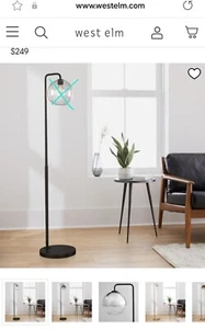*NEW* West Elm Standing Lamp Antique Bronze - Picture 1 of 10