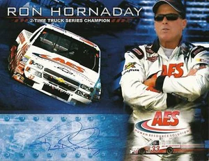 2006 RON HORNADAY #33 AES CTS NASCAR POSTCARD SIGNED - Picture 1 of 1