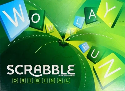 Original Scrabble Board Game by Mattel 2012 Edition - (10yrs+) ~ Complete - Image 1 of 4