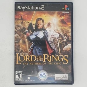 El Señor de los Anillos: El Retorno del Rey Sony PlayStation 2 PS2 CIB con Tarjeta Reg - Imagen 1 de 5