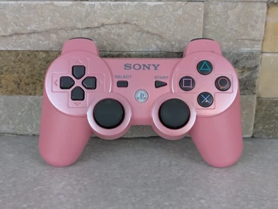 Sony Playstation 3 PS3 Sixaxis DualShock 3 Controller - Pearl Pink -OEM - Image 1 of 4