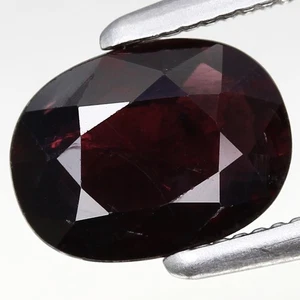 0.87ct 7.2x5.5mm Oval Natural Purple Rubellite Tourmaline Mozambique,Africa - Picture 1 of 4