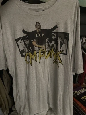 AEW CM панк WWE XL рубашка ОДЕТАЯ НАСЛЕДИЕ XXX ПРЯМОЙ КРАЙ РЕДКАЯ - Изображение 1 из 4