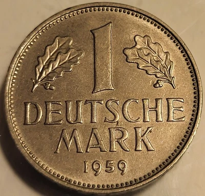 1959 F German Deutsche Mark. Uncirculated Condition But You Be The Judge! - Image 1 of 3
