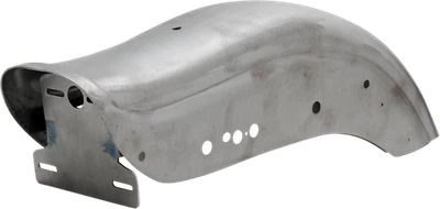 Drag Specialties Raw Steel Rear Fatbob Fender fits 1994-2003 Harley Sportster - Image 1 of 2