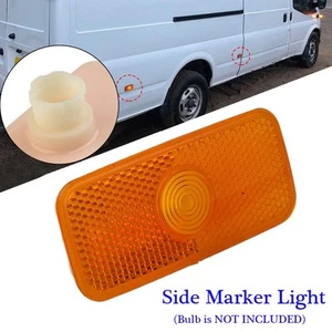 1* Auto Amber Side Marker Light Lamp Lens Replacement For Ford Transit MK7 MK6 - Picture 1 of 12
