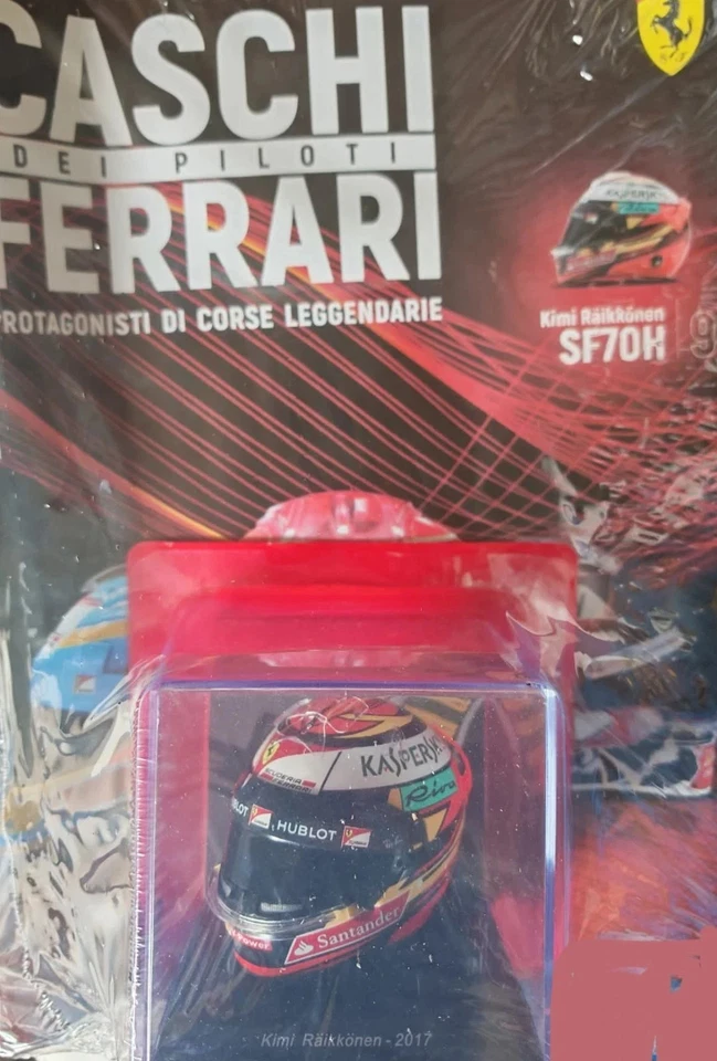 Casco Ferrari SF70H - Kimi Räikkönen - 2017 - Spark - Helmet 1:5  - Immagine 1 di 1