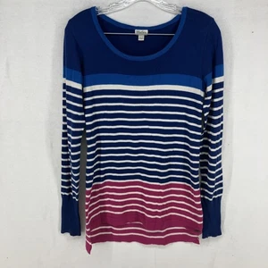 Suéter a Rayas Hatley en Rosa Azul y Blanco Talla XS Mezcla de Algodón - Imagen 1 de 19