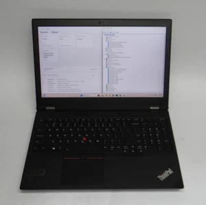 Lenovo ThinkPad T15g Gen 1 15" FHD I7-10750H 512GB SSD 32GB GeForce RTX 2080 - Picture 1 of 23