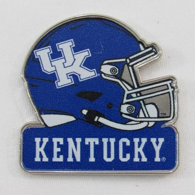 UK Football Helmet Lapel Pin University Kentucky Wildcat NCAA College Souvenir - Image 1 of 4