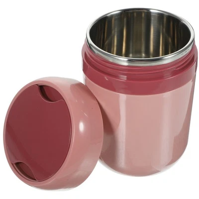  2 Count Portable Cereal Mug Breakfast Cup Insulated Mug Thermal Coffee Cup - Image 1 of 4