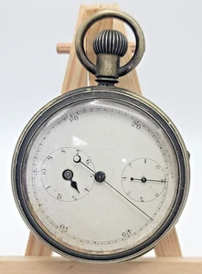 Reloj Bolsillo Temporizador Auburndale Años 1870 Funcionando con Etiqueta 1902 - Hecho 1000 - SB12 - Imagen 1 de 7
