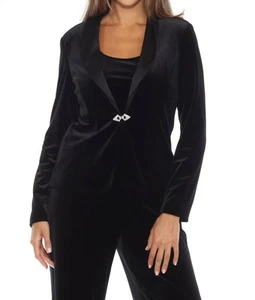 Joseph Ribkoff velvet twin set blazer size 8 (UK 10) - Picture 1 of 5