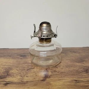 Vintage Oil Lamp, White Flame Light Burner, No Chimney - Picture 1 of 5