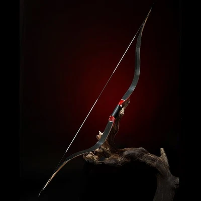 AF Archery Latest Release 61'' Traditional Long Bow Short ZhuRan Big Draw Length - Image 1 of 4