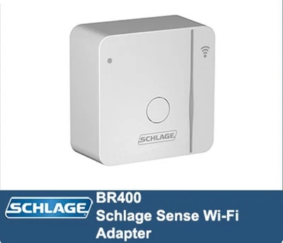 Schlage BR400 Sense Wi-Fi Adapter, White (2.4GHz WiFi only) - Image 1 of 3