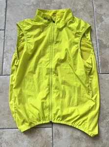 Rapha Men’s Pro Team Lightweight Gilet - Large - Hi-Viz Yellow/Green - Picture 1 of 4