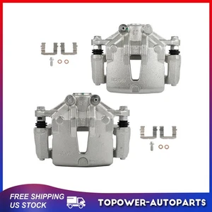 Par de pinzas de freno delanteras con soporte para KIA FORTE KOUP 2010 2011 2012 2013 - Imagen 1 de 7