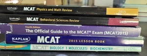 MCAT Kaplan Prep Books 2014-2016 - Picture 1 of 6