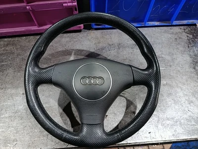 Audi A4 8E B6 Lenkrad Leder Lederlenkrad 8E0419091AS 8E0124A Original 3 Speichen - Bild 1 von 4