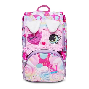 SJ Gang Schulrucksack ausziehbar Heart Lolly + Etui 3 Reißverschlüsse - Bild 1 von 13