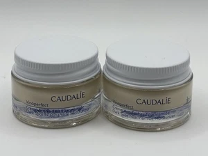 NUOVO 2X Caudalie Vinoperfect crema idratante illuminante formato da viaggio 15 ml/0,5 oz ciascuno - Foto 1 di 7