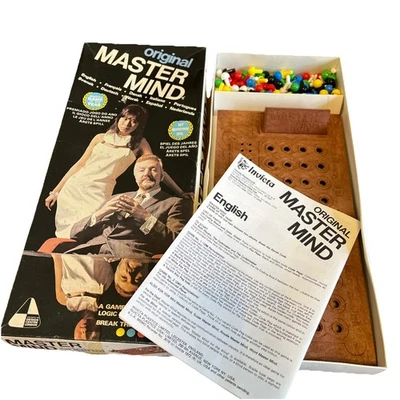 Original Mastermind Code Breaker Board Game 1972 Vintage All pieces Instructions - Image 1 of 4