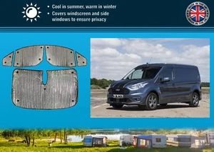 Thermal Blinds for Ford Transit Connect 13-23 Campervan Front set - Picture 1 of 25