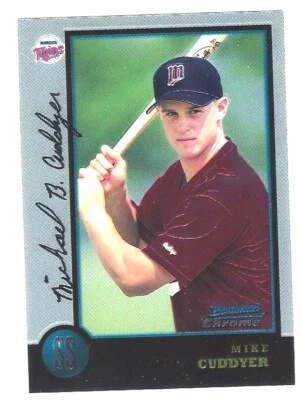 Mike Cuddyer 1998 Bowman Chrome RC Card# 148 - Image 1 of 4