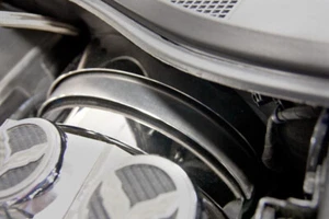 Cubiertas de refuerzo de freno de acero inoxidable pulido Corvette C7 2014-2019 - Imagen 1 de 1