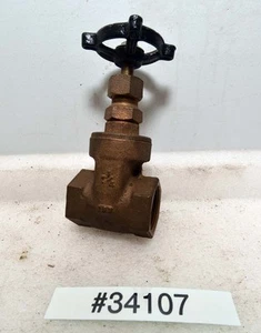 Stockham B-128 Bronze 1-1/4 Inch Gate Valve (Inv.34107) - Picture 1 of 2