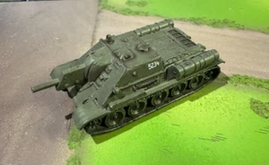 1/144 WW2 Vehicle : SU-122 Self Propelled Gun "524" [USSR] : TAKARA - Picture 1 of 1