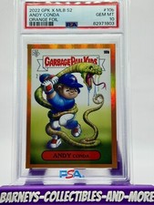 2022 Topps GPK x MLB S2 Orange Foil Bo Bichette Andy Conda /50 PSA 10 POP 1