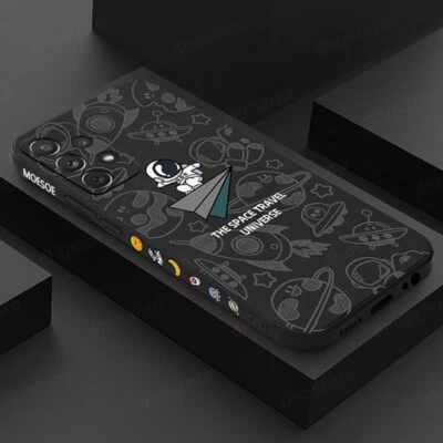 For Samsung S25 Ultra A56 A36 A16 A17 S24 S23 ShockProof Astronaut Case Cover - Image 1 of 4