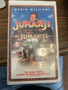 Jumanji (VHS, 1996, Closed Captioned Clam Shell Case) - Picture 1 of 5