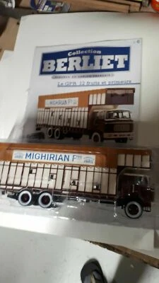1/43 Camion Berliet GPR 12 Mighirian primeur 1967 Ixo Hachette collection 6 Neuf - Photo 1/4