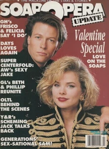 Seifenoper Update 12.02.1990 JACK WAGNER-KRISTINA MALANDRO-TOM EPLIN-P BERGMAN - Bild 1 von 1
