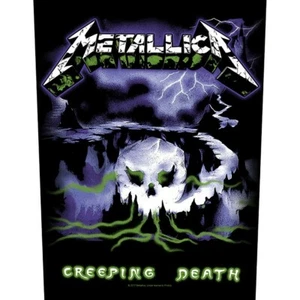 METALLICA BACK PATCH : CREEPING DEATH : album skull Official Licenced Merch gift - Bild 1 von 1