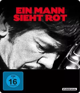 DEATH WISH *1974 / STEELBOOK / Charles Bronson* NEW Region Blu Ray - Picture 1 of 1