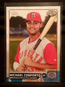 🔥2015 Topps Pro Debut SSP Michael Conforto Image Variation RC RARE! #62🔥 - Picture 1 of 3