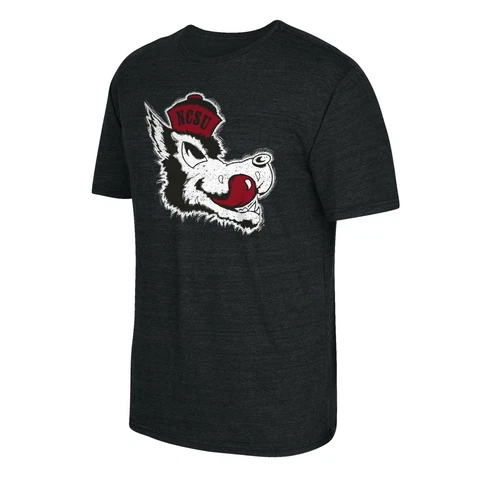 NCAA Kennesaw State Owls Franchise Tri-Blend Short Sleeve Tee, Medium, Black Cover