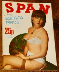 MARY MAXTED MILLINGTON SPAN VINTAGE MAGAZINE NO. 252 AUGUST 1975 7-PAGE SPREAD - Picture 1 of 4