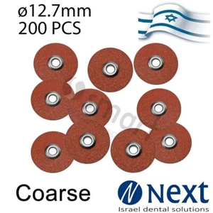 Dental Flex Composite finishing polishing disc soft type coarse 12.7 mm 200 pcs - Picture 1 of 4