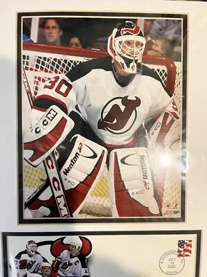 Póster Martin Brodeur 12" X 16" New Jersey Devils enmarcado Foto 1 de 3